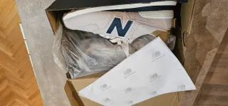 Zapatillas New Balance 574 Beige/Azul Talla 43