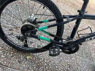 Bicicleta BTWIN 24 Nero/Verde