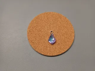 Conjunto pendientes y colgante hoja arce