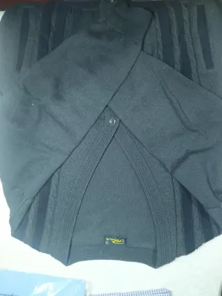 Chaqueta Caballero Negra y Verde Oliva