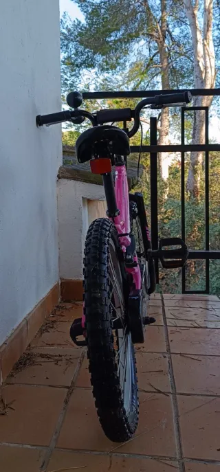 Bicicleta Monty Niña 3-8 Años Rosa