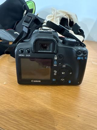 Cámara Canon EOS 1000D Negra