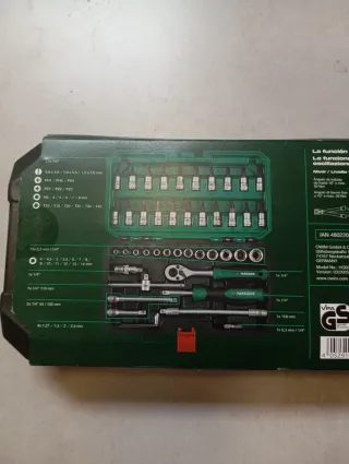 Set de llaves de carraca Parkside 46 piezas nuevo