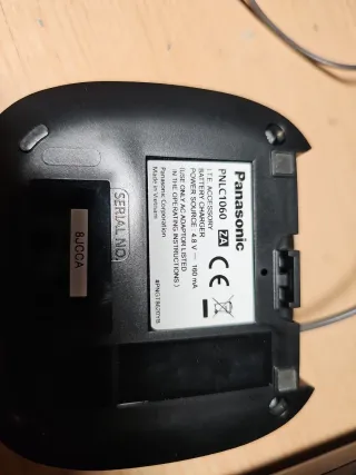 Teléfono Dúo Inalámbrico Panasonic Negro