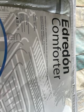 Edredón Real Madrid Gris/Blanco