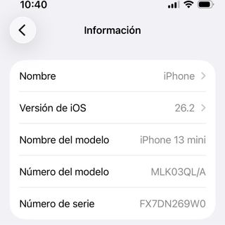 iPhone 13 Mini 128GB Negro