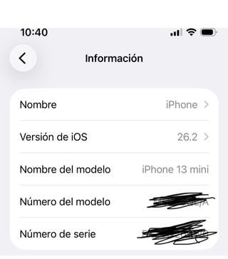 iPhone 13 Mini 128GB Negro