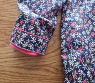 Chubasquero con forro niña Sergent Major floral