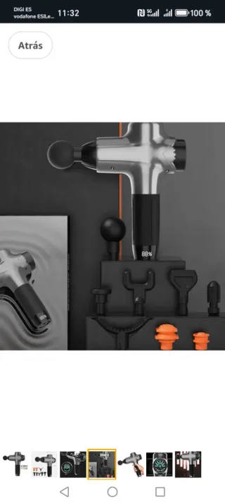 Pistola Masaje Fitness