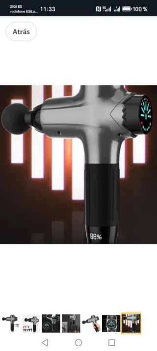 Pistola Masaje Fitness