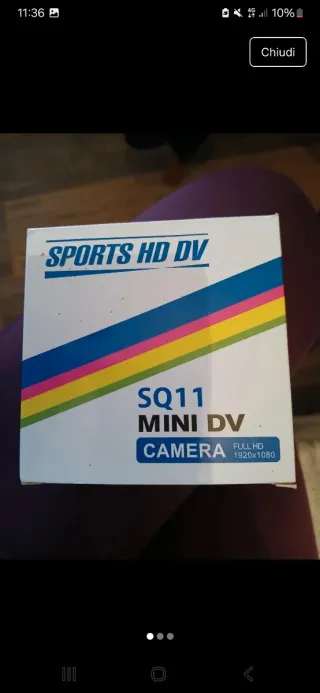 Mini Telecamera HD