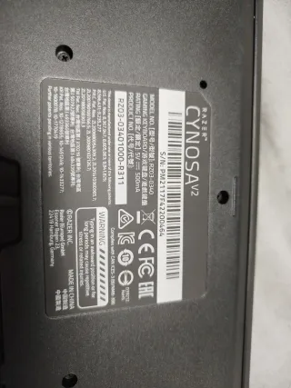 Teclado Gaming Razer Cynosa V2 RGB