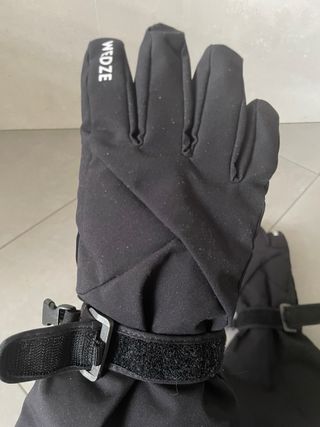 Guantes de esquí infantiles Wedze negros