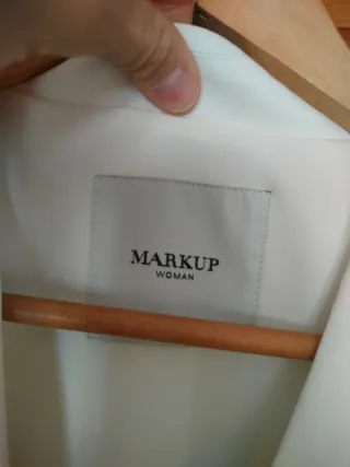 Chaleco blanco mujer