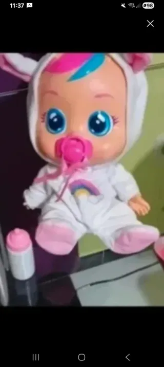 Muñeco Cry Babies Llorón