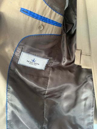 Traje Macson Marrón