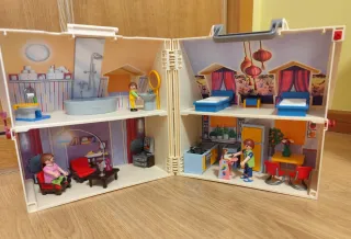 Avión y Casa Maletín Playmobil