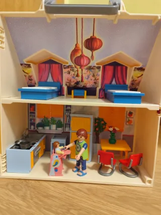 Avión y Casa Maletín Playmobil