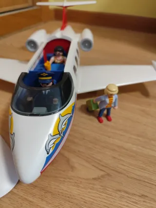 Avión y Casa Maletín Playmobil