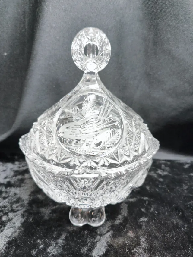 Bombonera Cristal Hofbauer Antigua