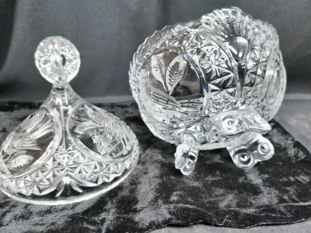 Bombonera Cristal Hofbauer Antigua