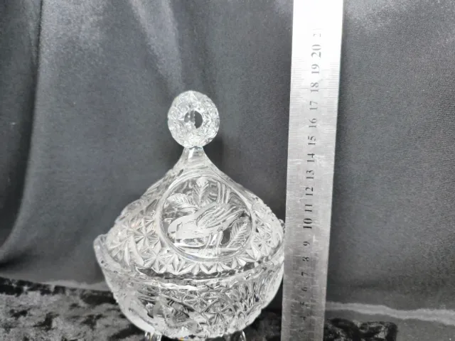 Bombonera Cristal Hofbauer Antigua