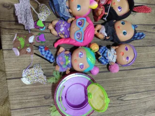 Muñecas Bellies Set Completo Accesorios