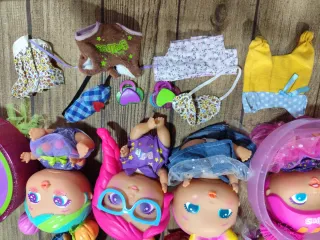 Muñecas Bellies Set Completo Accesorios