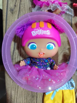 Muñecas Bellies Set Completo Accesorios