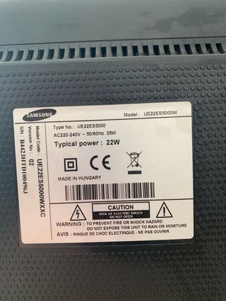 TV Samsung 22 Pulgadas