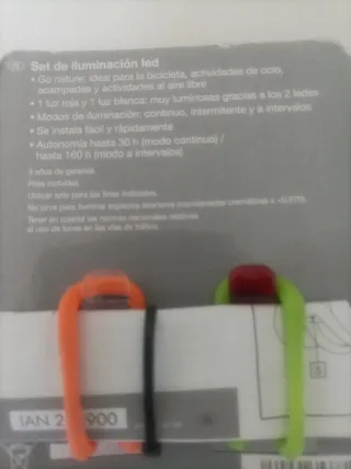 Linterna Crivit Camping 3 en 1 sin estrenar