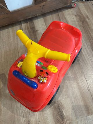 Coche andador infantil caracol y Mickey Mouse