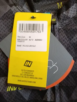 Maillot Inverse Aereo Talla M Nuevo