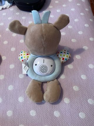 Rinoceronte musical peluche Juguettos