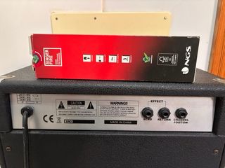 Amplificador Tone Amps LCG 200R + 2 Micrófonos