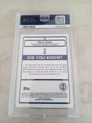 2021/22 Harry Kane Merlin UEFA Carta