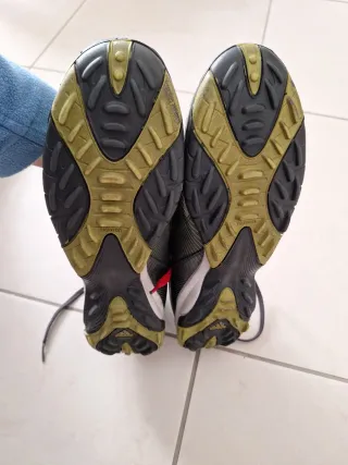 Scarpe Adidas Calcio Nero/Verde Taglia