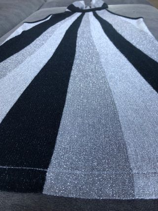 Canotta donna nero & argento