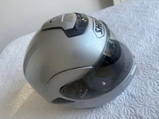 Casco Modular Shoei Multitec Plata