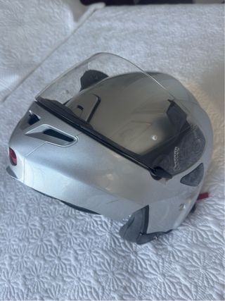 Casco Modular Shoei Multitec Plata