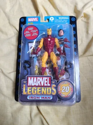 Marvel Legends Iron Man 20 Aniversario