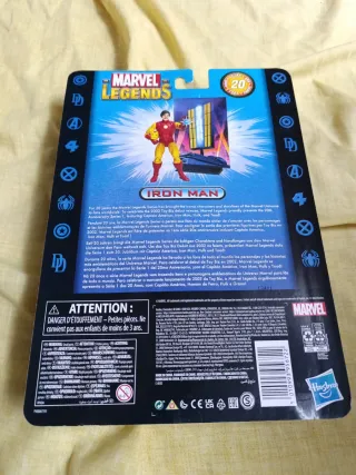 Marvel Legends Iron Man 20 Aniversario