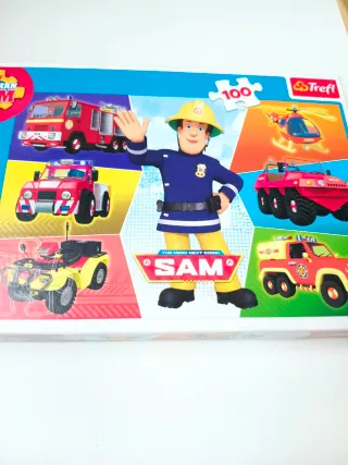 Puzzle Bombero Sam 100 piezas