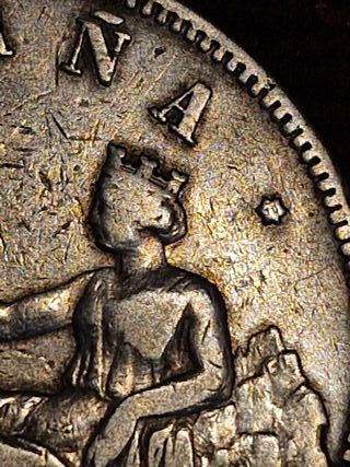 5 Pesetas 1870 *70 G.P. SN-M