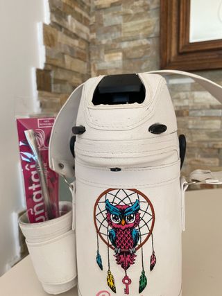 Termo Mate Argentino Cuero Sintético