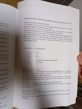 Cafetera Sogo SS-888 CMEX Bellissimo