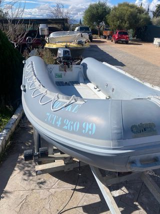 Embarcación Semirrígida LOMAC 3,50 Yamaha 8