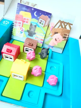 Juego Lógica Los 3 Cerditos Smart Games