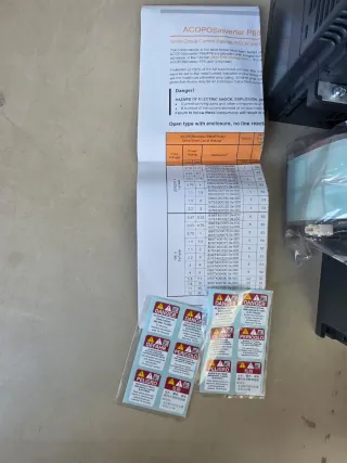 Variador de frecuencia B&R ACOPOSinverter