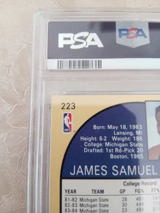 1990 Hoops Sam Vincent Michael Jordan